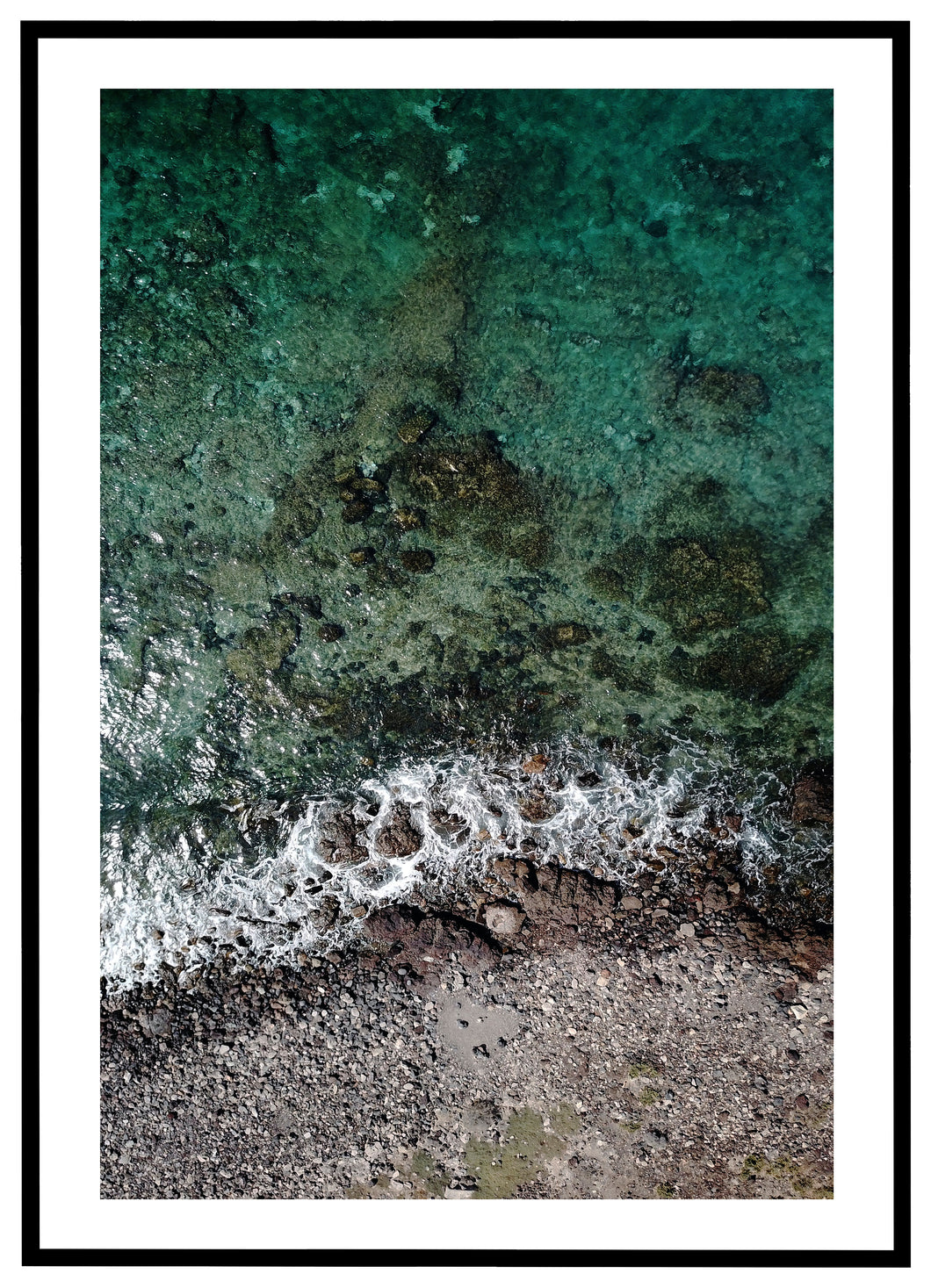 Beach from Above - Plakat