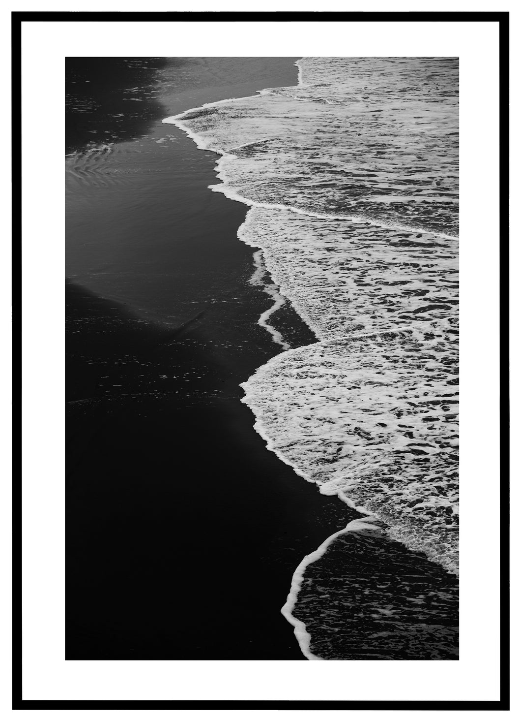 Black Sand Beach - Plakat