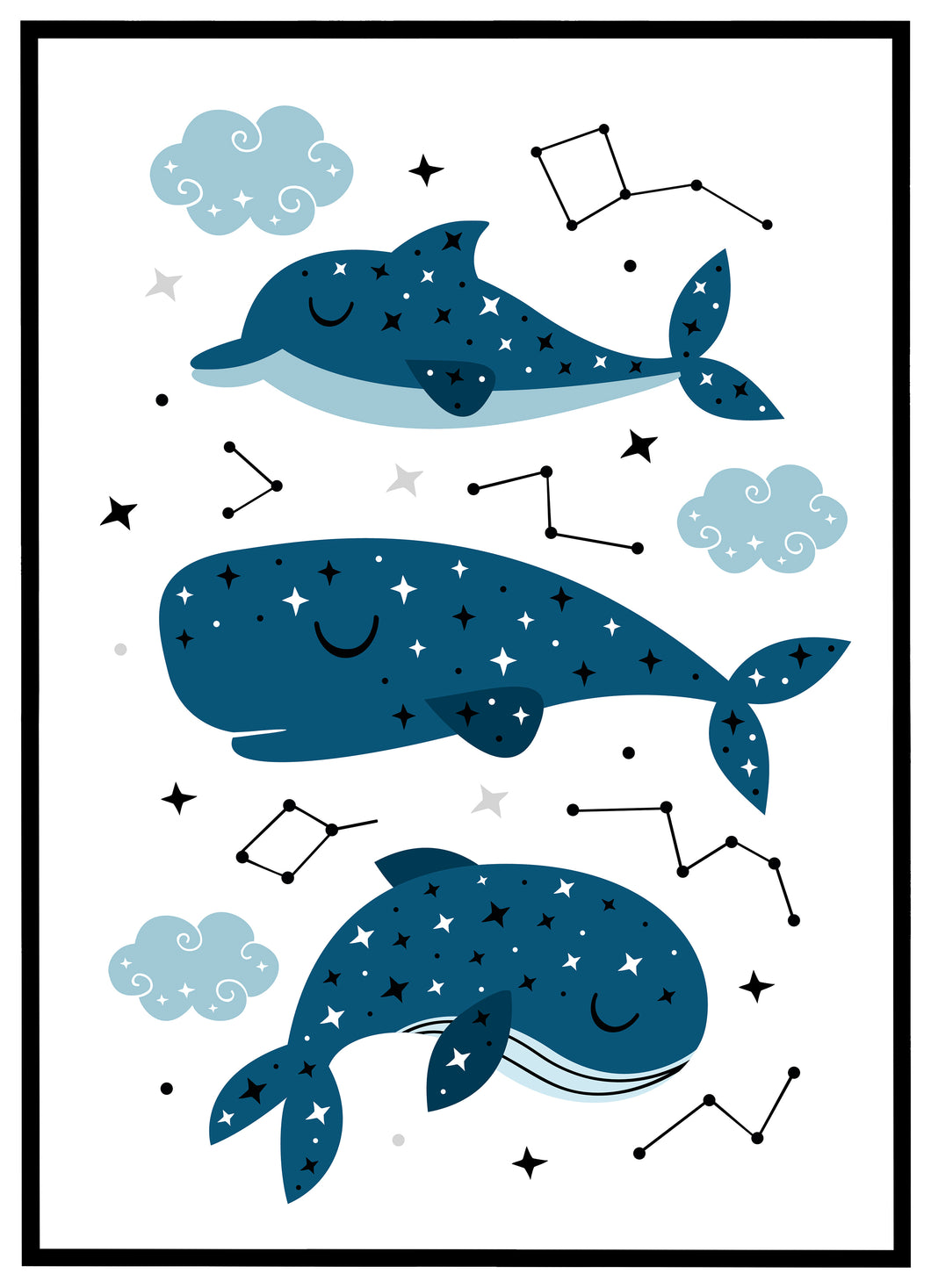 Hvaler  - Børneplakat