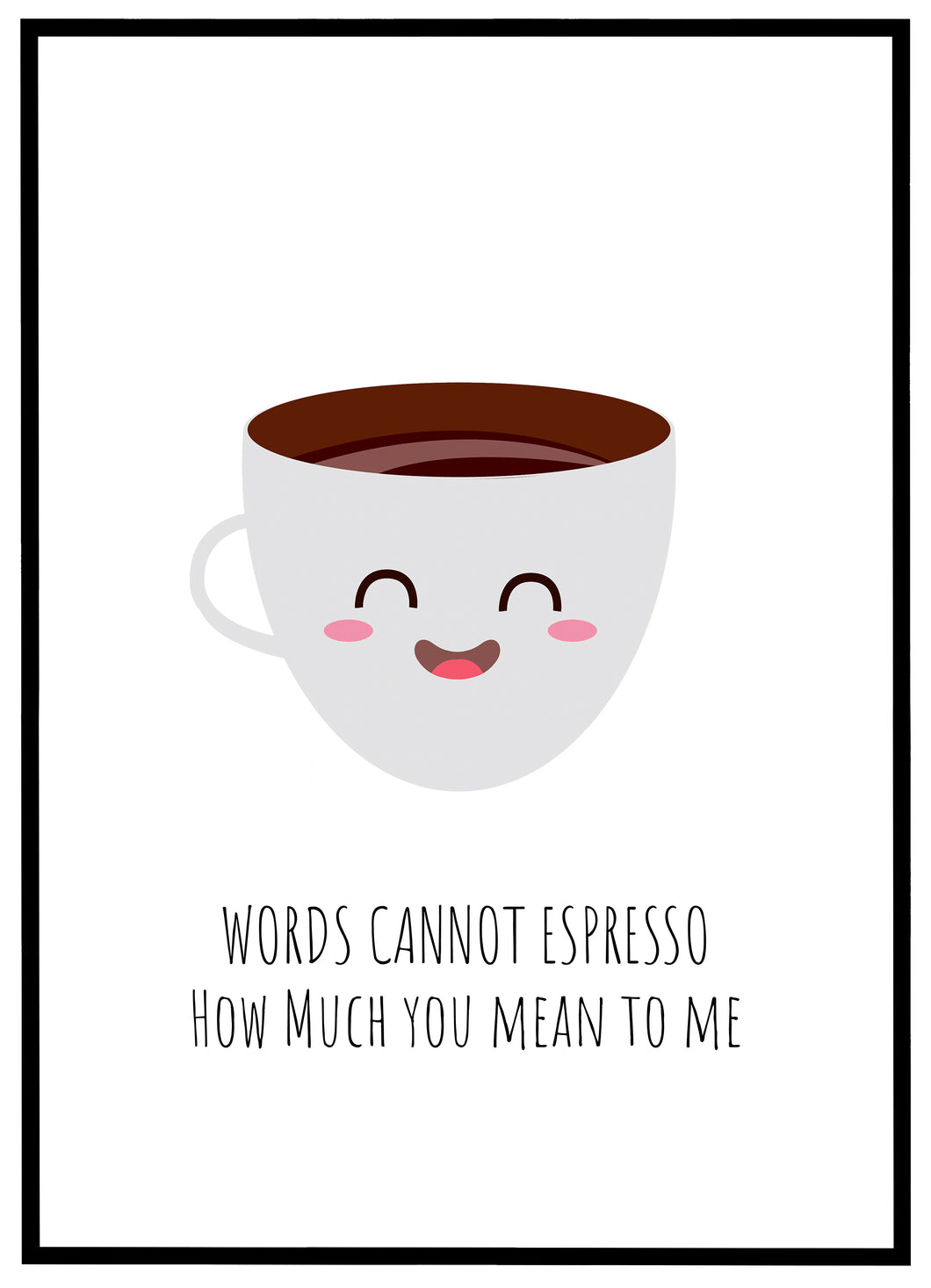 Espresso - Plakat