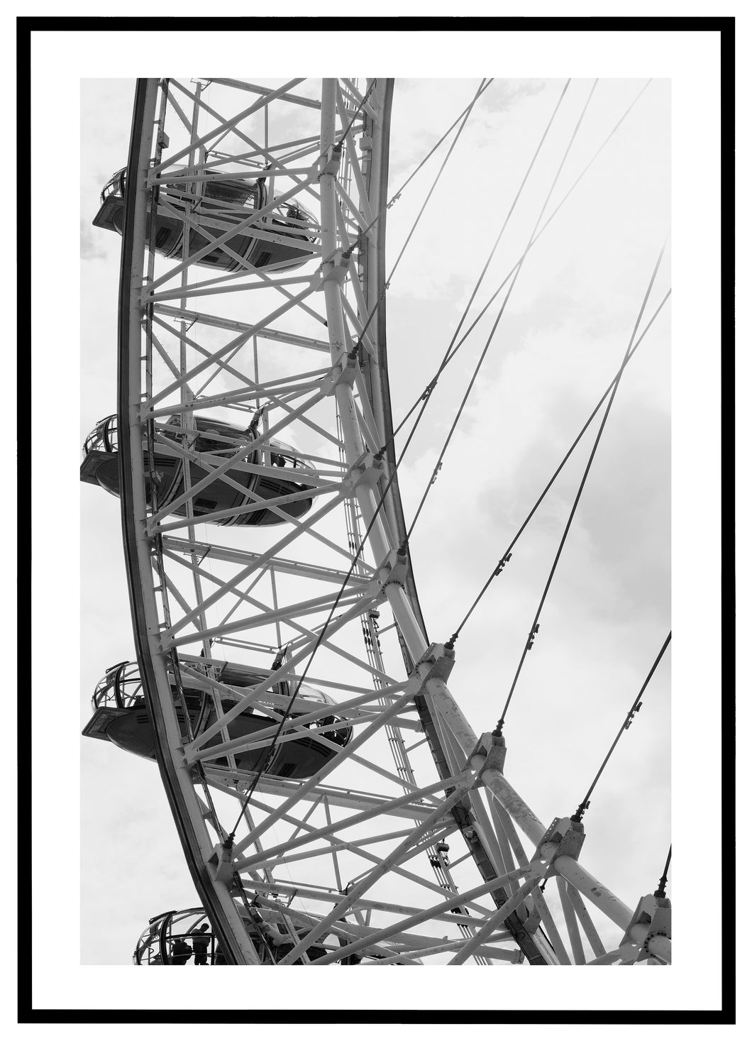 Ferris Wheel, Close up - Plakat