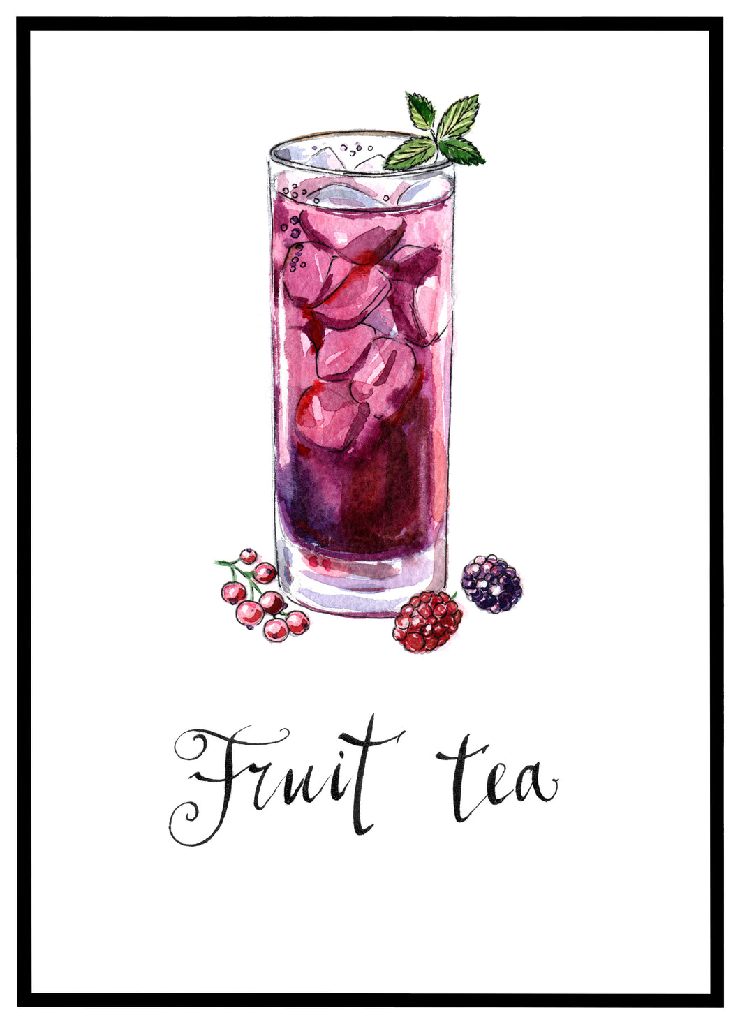 Fruit Tea - Plakat