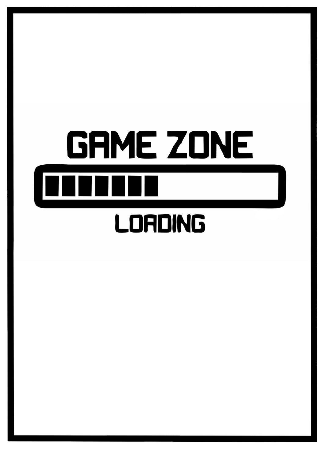 Game Zone - Plakat