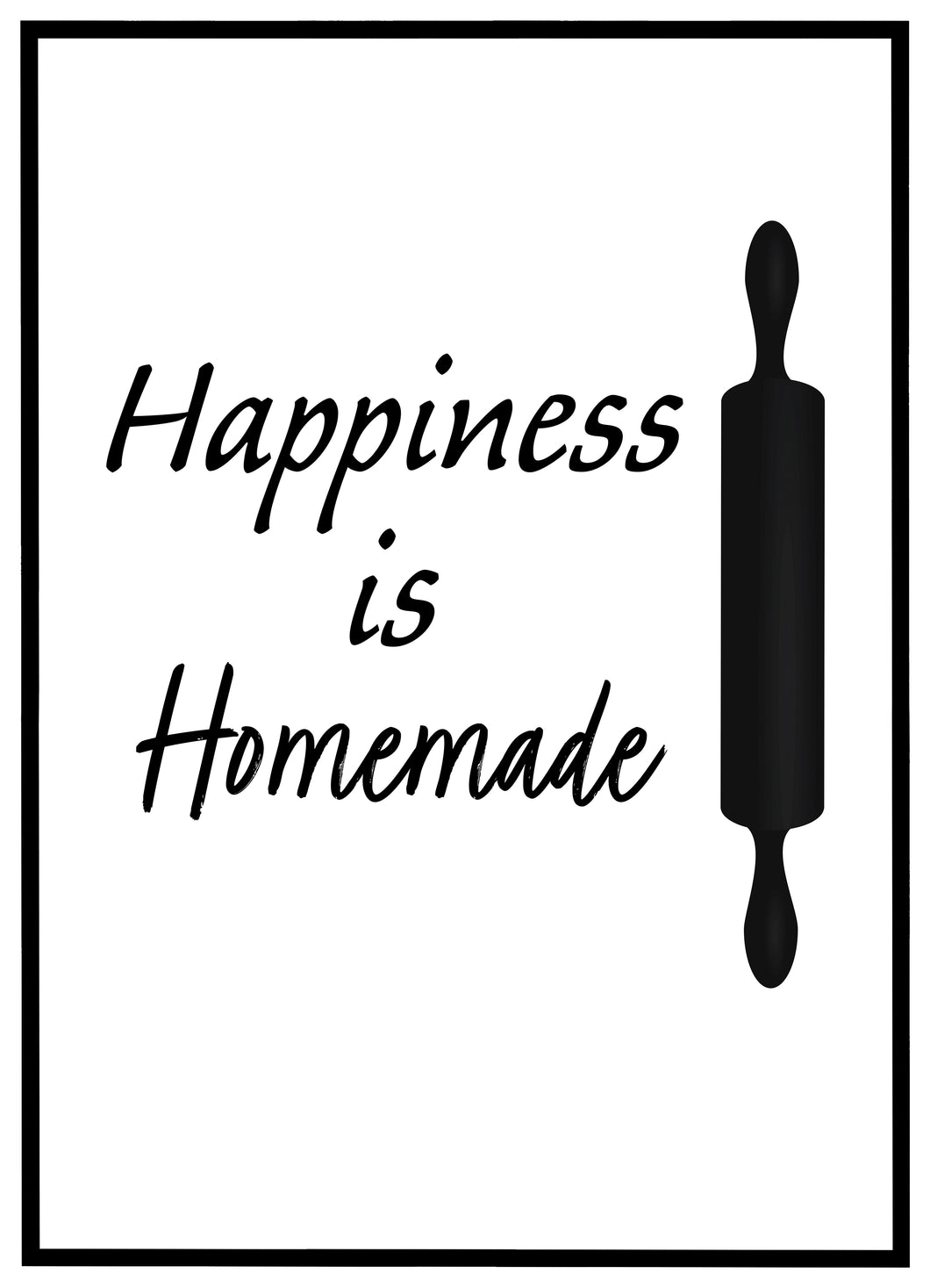 Happiness Is Homemade - Plakat