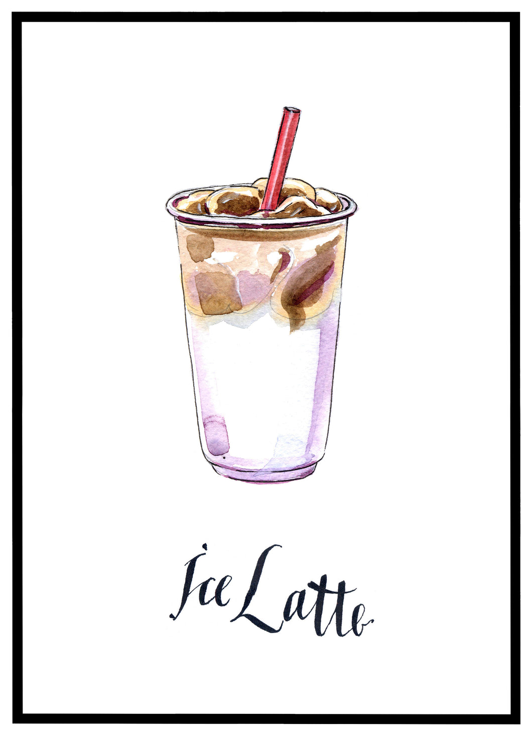 Ice Latte - Plakat