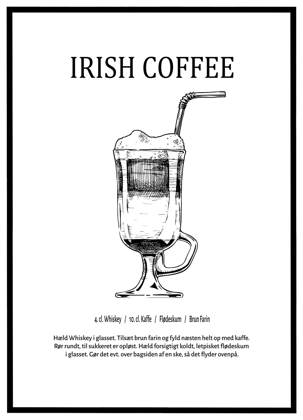 Irish Coffee - Plakat
