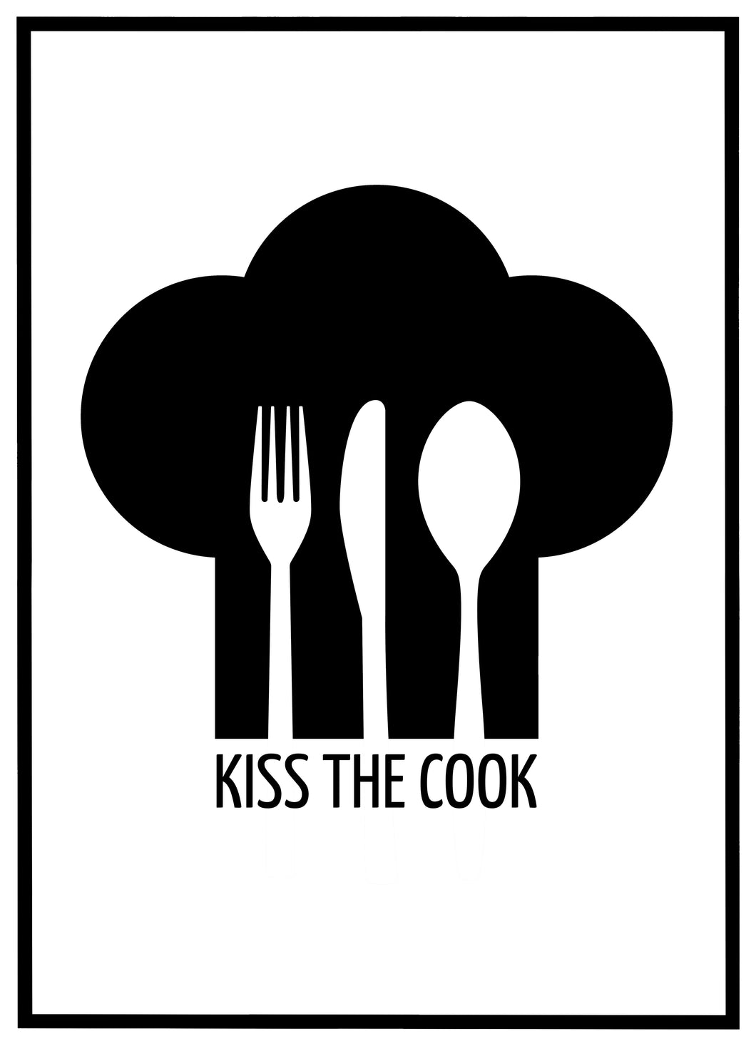 Kiss The Cook - Plakat