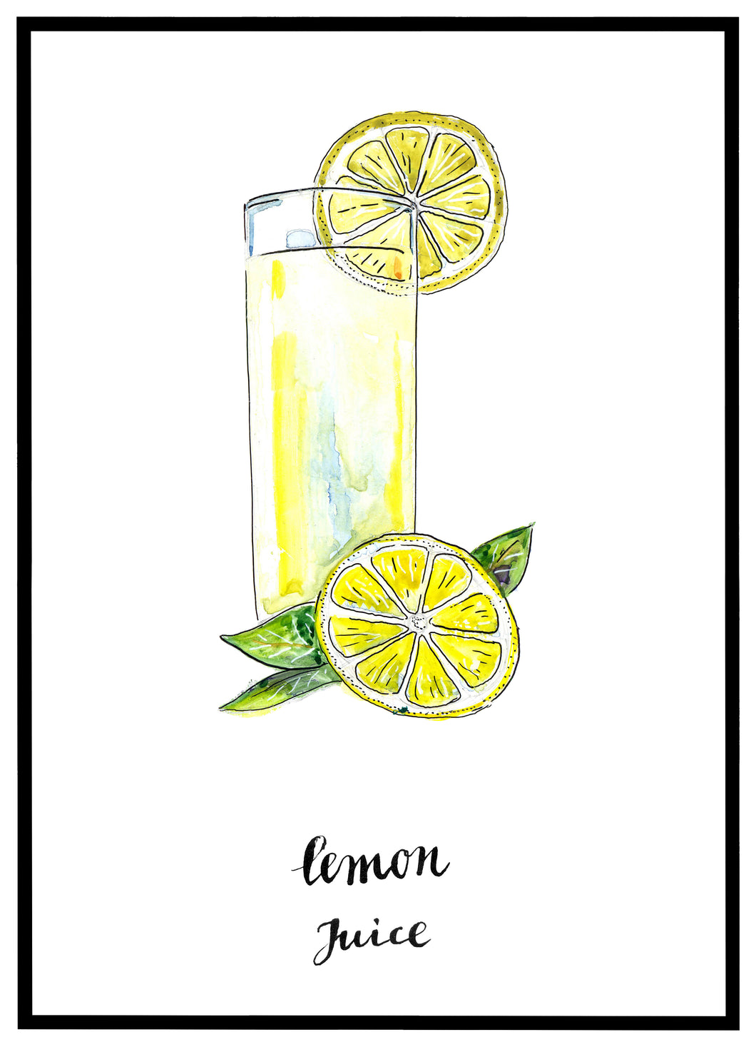 Lemon Juice - Plakat
