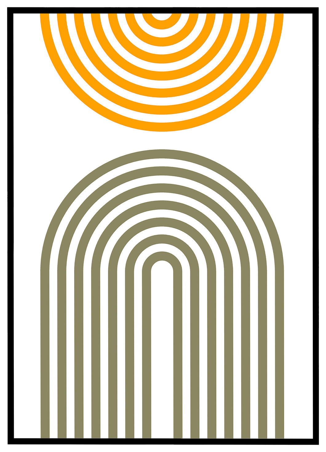 Minimalistisk Art No.4 - Plakat