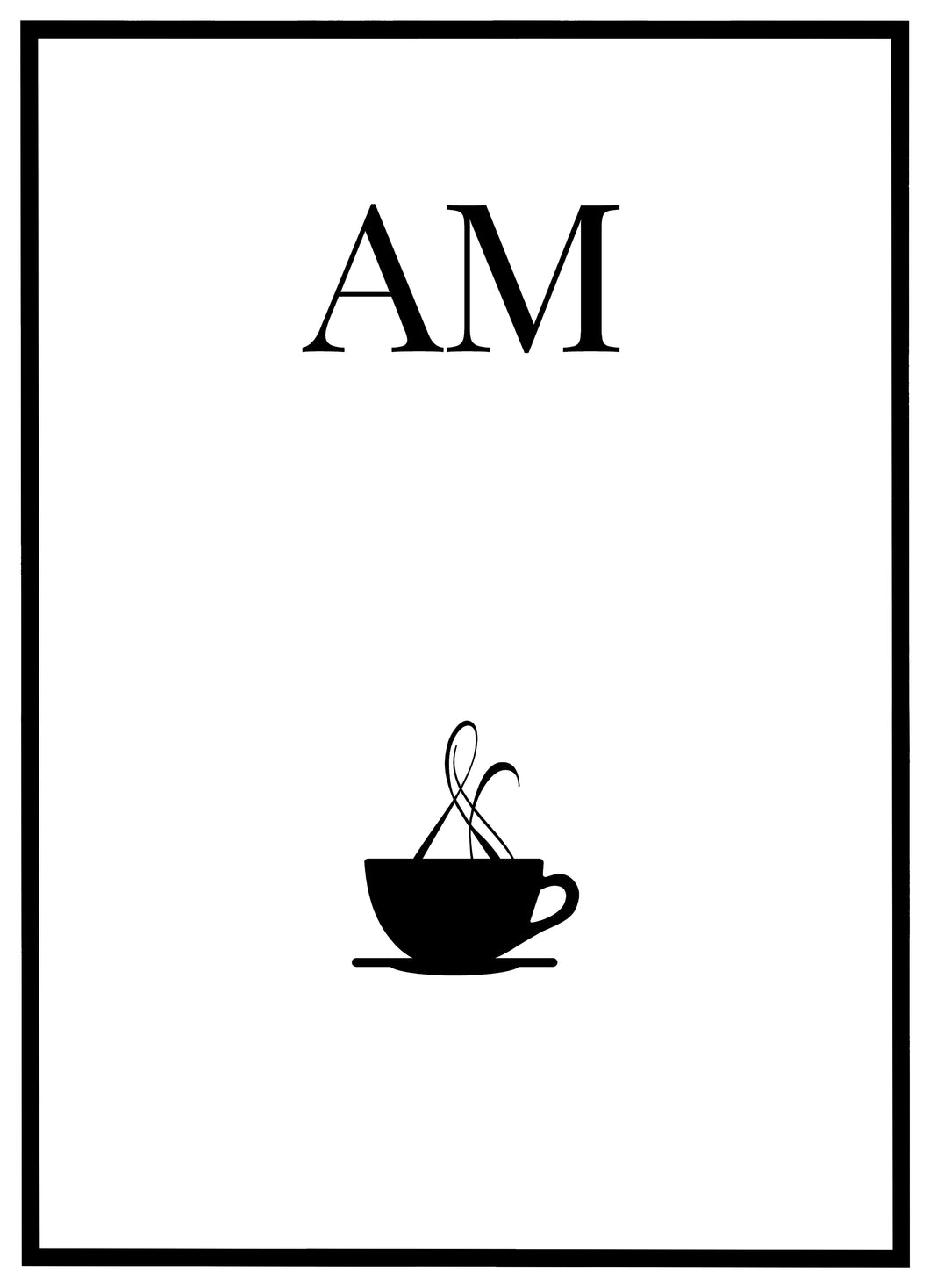 Kaffe - Plakat