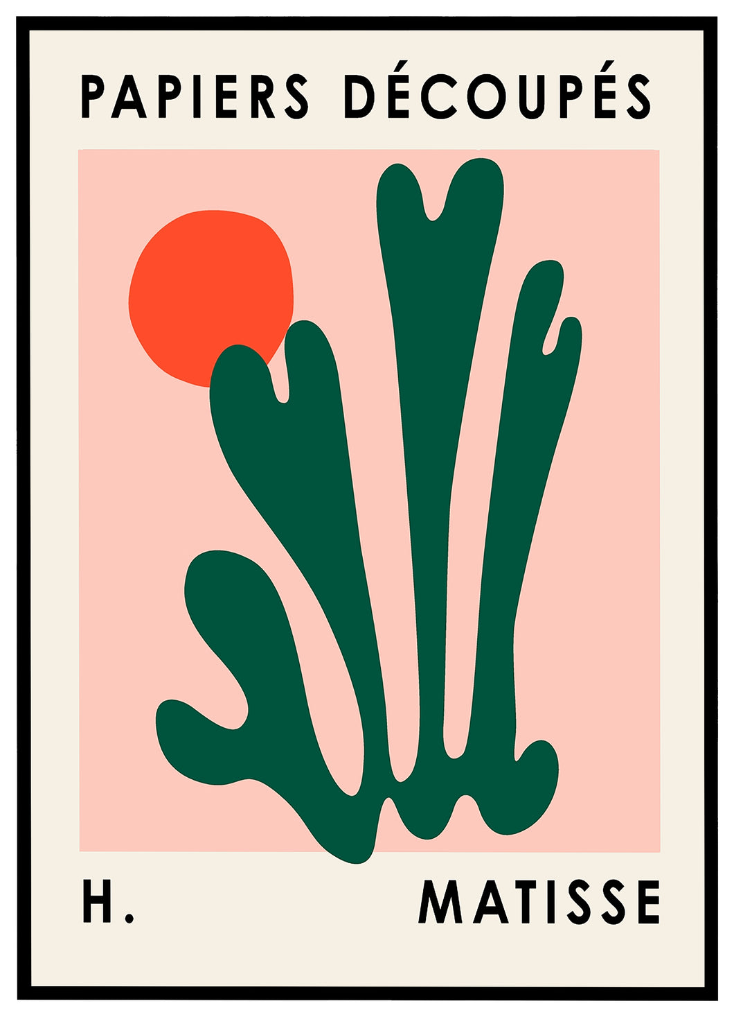 Papiers Découpés H. Matisse No.1 - Plakat