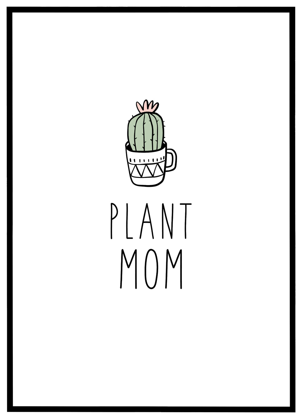 Plant Mom - Plakat