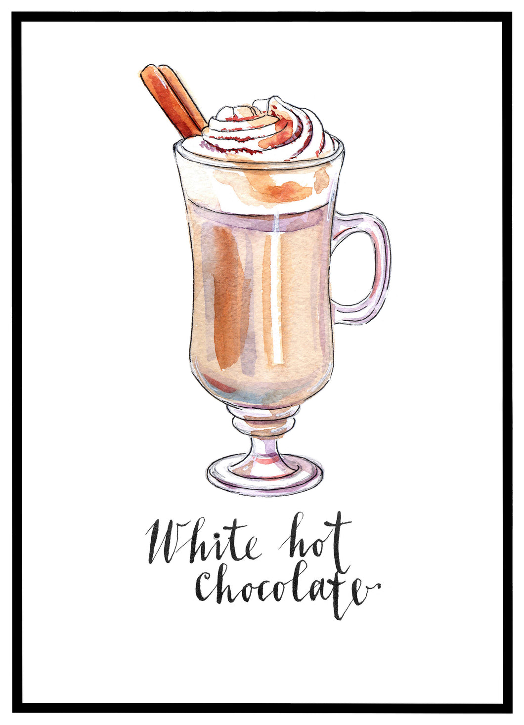 White Hot Chocolate - Plakat